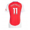 Arsenal Gabriel Martinelli #11 Hjemmedrakt Kvinner 2024-25 Kortermet